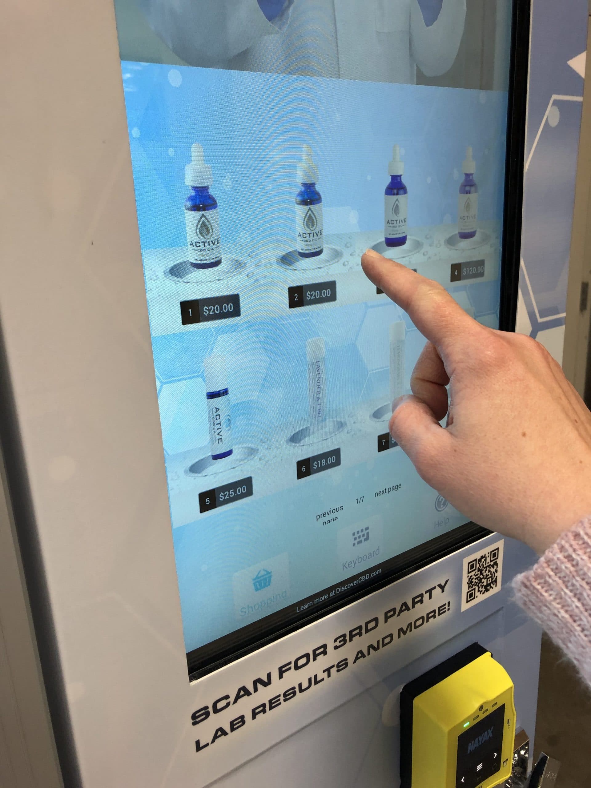 Touchscreen Technology Coming to Vending Machines