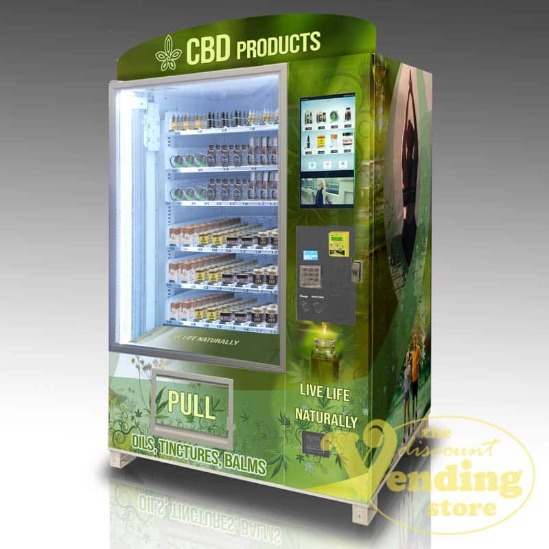how much does a cbd vending machine cost