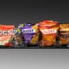 Rail_Pushers An image showing snack pushers holding large snacks like bags of chips and seeds